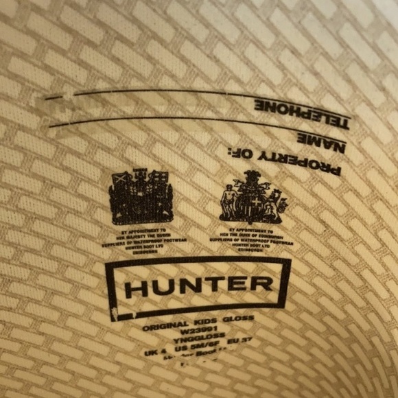 Hunter Royal Purple Glossy Classic Size US 5 - Picture 10 of 14